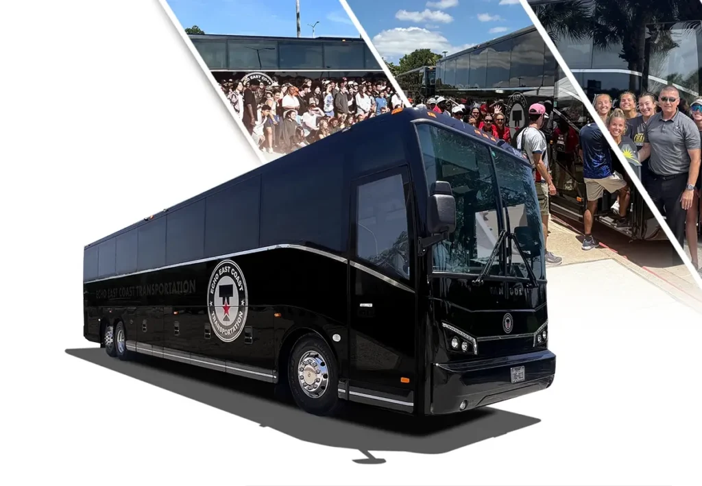 ECHO East Coast Transportation's motorcoach.